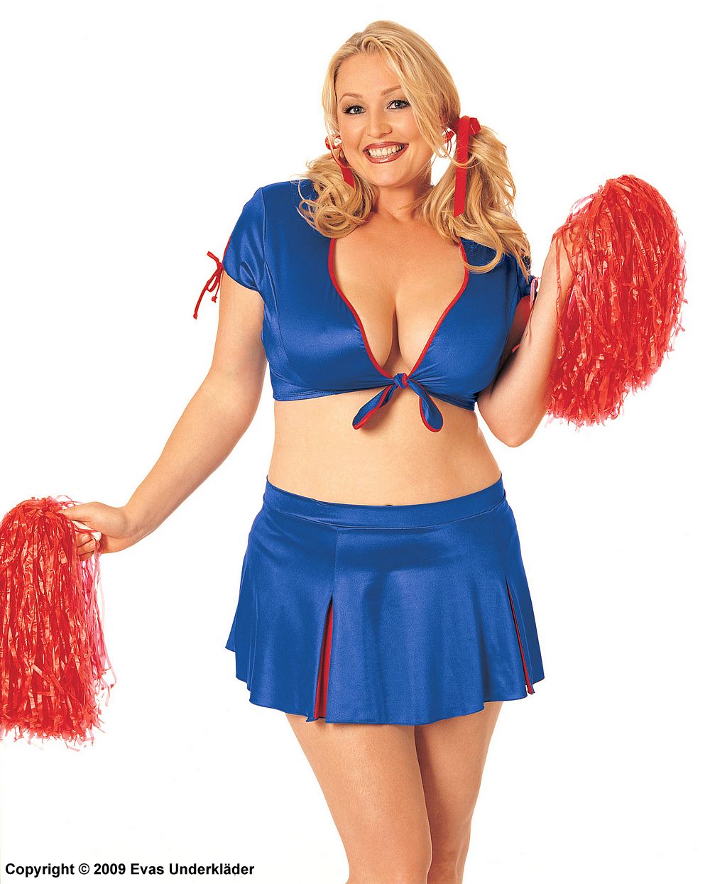 Cheerleader costume, plus size
